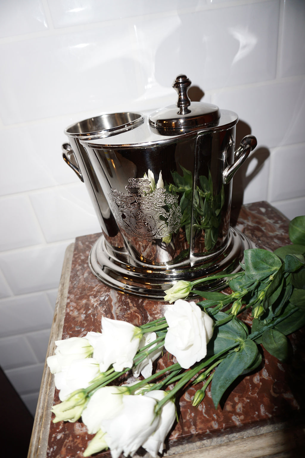 Weinkühler für 1 Flasche Silber (the small)