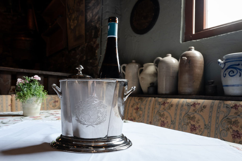 Weinkühler für 1 Flasche Silber (the small)